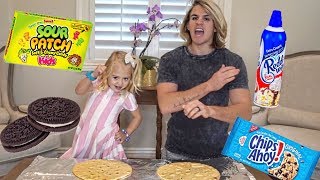 ULTIMATE PIZZA CHALLENGE!!! (MAKING REAL CANDY AND OREO PIZZA!)