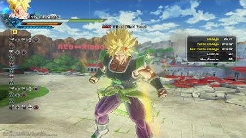 XENOVERSE 2 new DBS Broly creative combo
