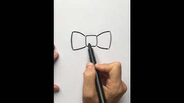 How To Draw A Bow Tie