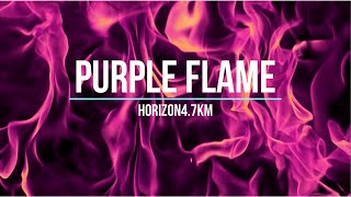 SOOTHING PURPLE FLAMES: RELAXING AND MEDITATIVE 10-HOUR VIDEO screenshot 4