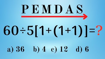 🔥 ORDEM DAS OPERAÇÕES MATEMÁTICAS  - PEMDAS
