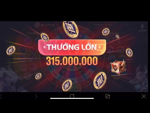 Nhận trang phục Liên Quân/ Vòng quay sinh nhật Liên Quân Garena