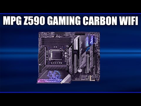 Материнская плата MSI MPG Z590 GAMING CARBON WIFI