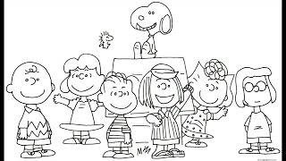 Snoopy coloring pages will be an excellent gift for kids