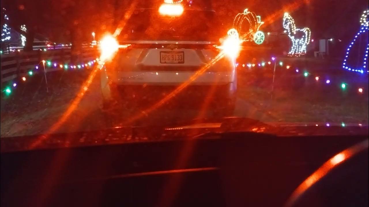 Lake Farmpark Christmas lights drive thru YouTube