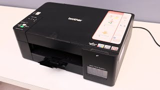 Brother DCP T220 Inkjet Coloured Printer Unboxing & Full Setup - Best Budget Coloured Inkjet Printer