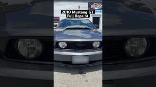 Red to Gray Mustang GT Transformation