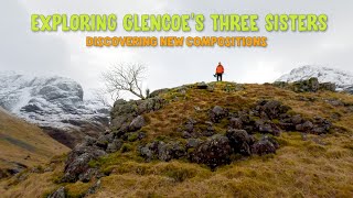 Exploring Glencoe's Three Sisters. A little dangerous but worth it!