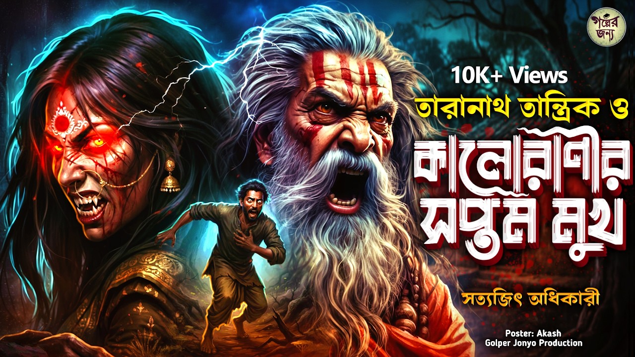 তারানাথ তান্ত্রিকের গল্প - কালোরাণীর সপ্তম মুখ। TARANATH TANTRIK | TARANATH TANTRIK GOLPER JONYO
