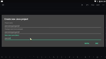 Pemograman Java menggunakan aplikasi android Part 6 - perulangan