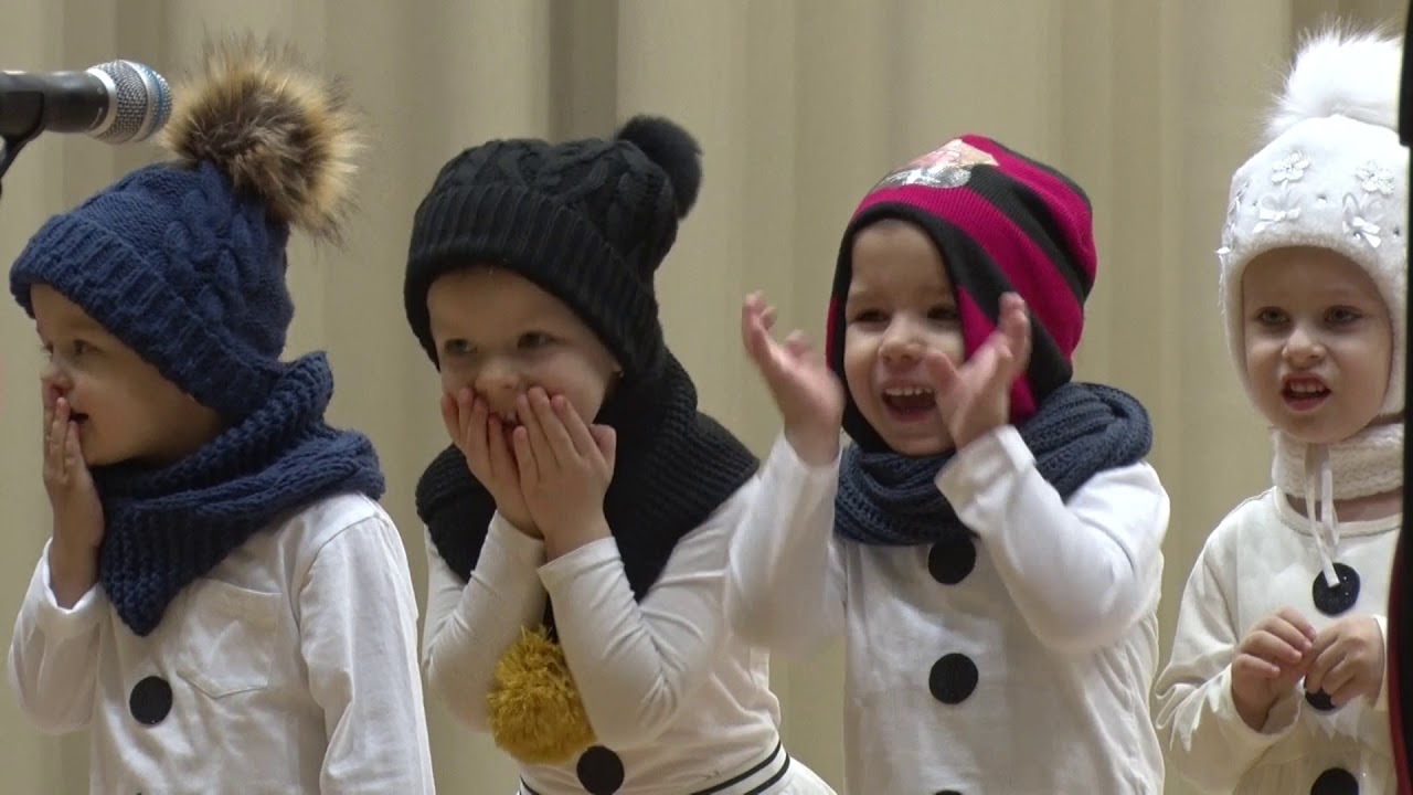 Škôlkárske vianoce - 1. časť - Snehuliak