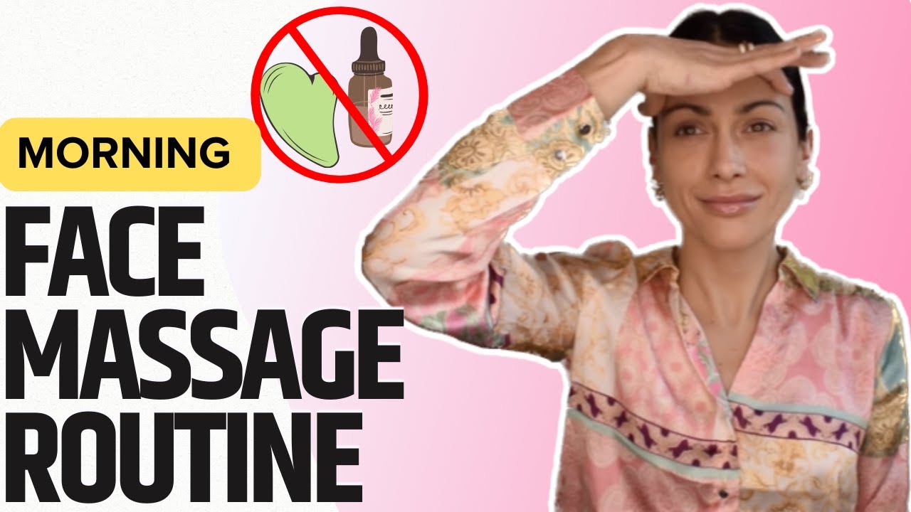 Morning Face Yoga Massage | Without Gua Sha or Face Oil Needed - YouTube