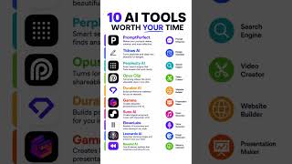 10 AI Tools Worth Your Time #aitools