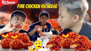 MUKBANG RICHEESE LEVEL 5!!! PEDESNYA PARAH BGT!!!🥵