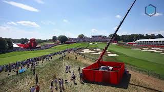 2025 Ryder Cup at Bethpage Black — Event Setup Time Lapse | Buildcam