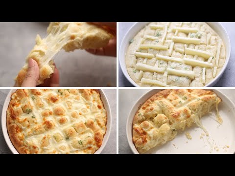 فيديو: كيف نخبز فطائر الجبن والثوم
