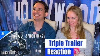 Spider-Man 2 Launch Trailer PS5 Reaction | Be Greater Together | Expanded Map Trailer