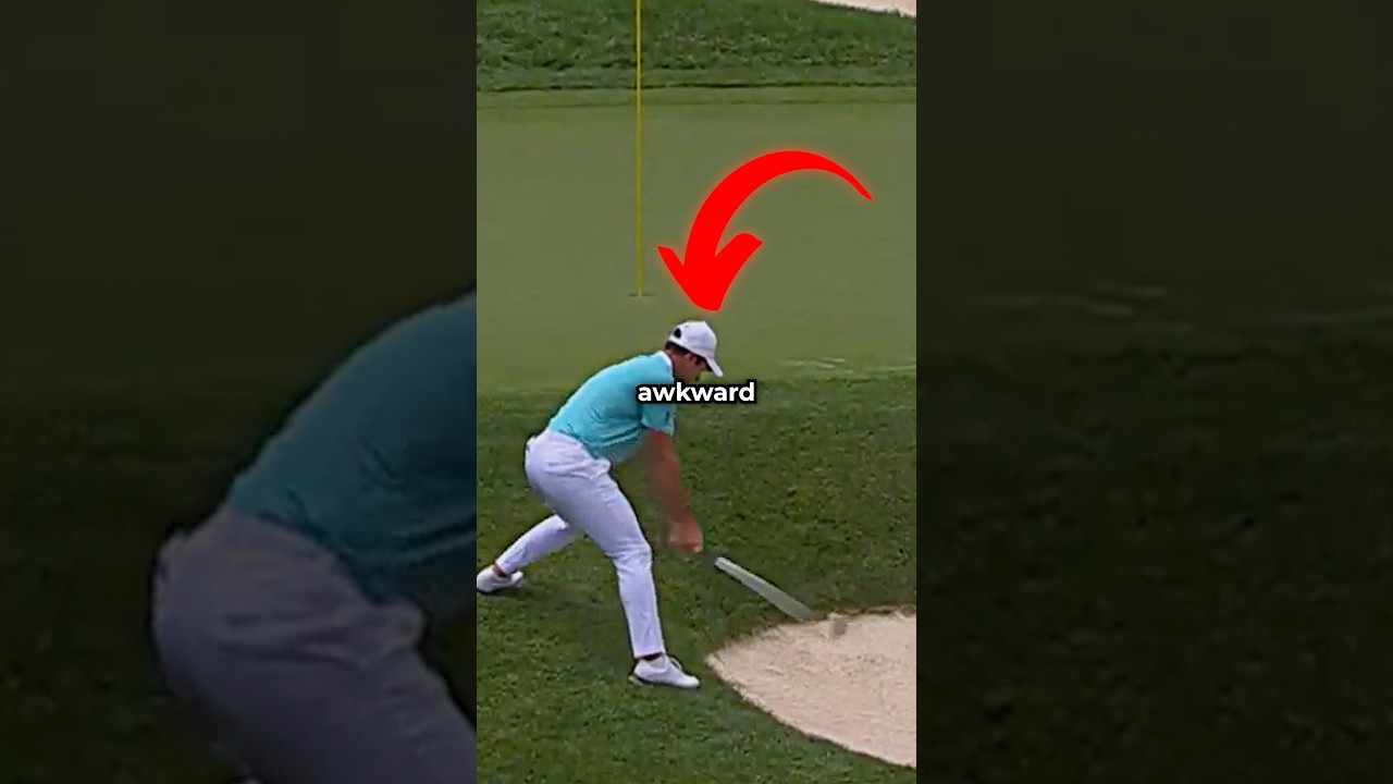 The WEIRDEST Par Save In Golf History 😂⛳