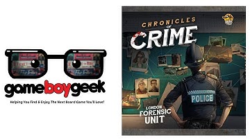 Chronicles of Crime Sneak Peek & Mini Review Prelude with the Game Boy Geek