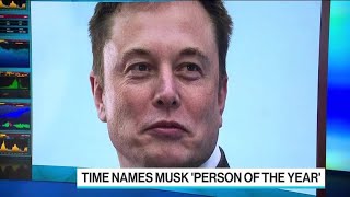 Musk Named Time's Person of the Year After Tesla's Stellar Run