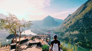 Nong Khiaw 19.01.23 Luang Prabang, Laos.  (FullHD1080p)