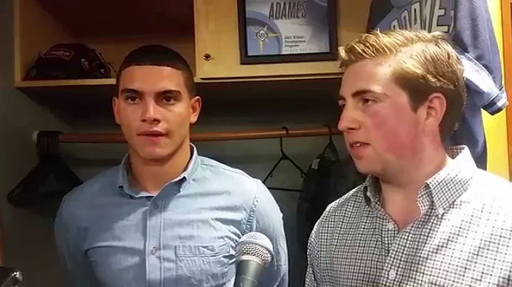 Willy Adames Talks Development, Trade To Tampa Bay Rays