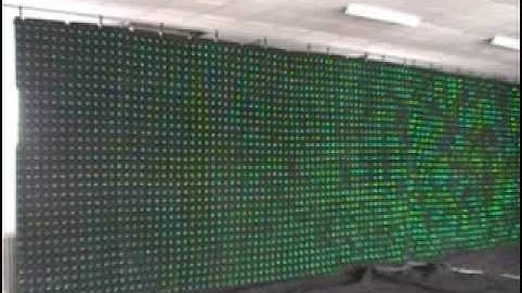 mainlight Soft LED VS LED Drapery video wall Email:flexible.led.display.screen@gmail.com