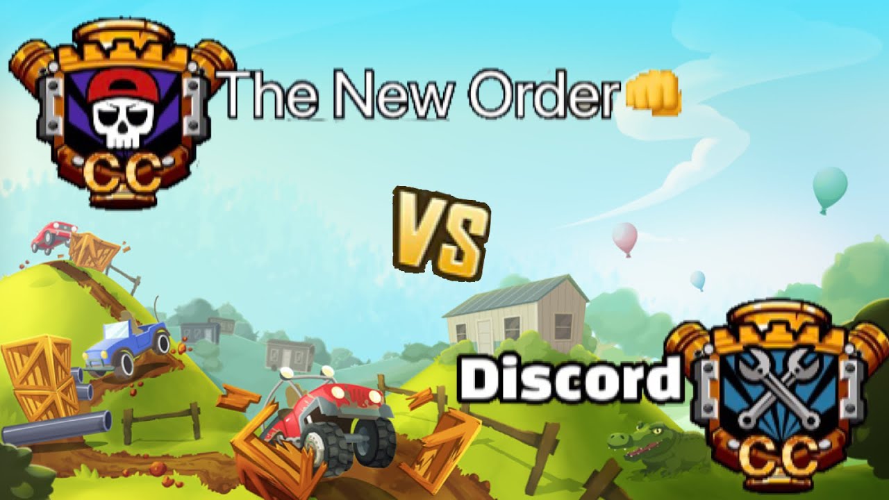 EPIC MATCH vs. THE NEW ORDER!!! - Team Event Group Therapy - Hill Climb Racing 2