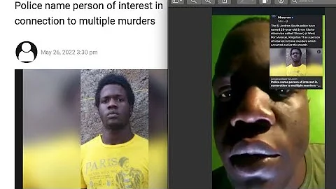Syron Clarke wanted by Hunt bay Police.Listen Syro...