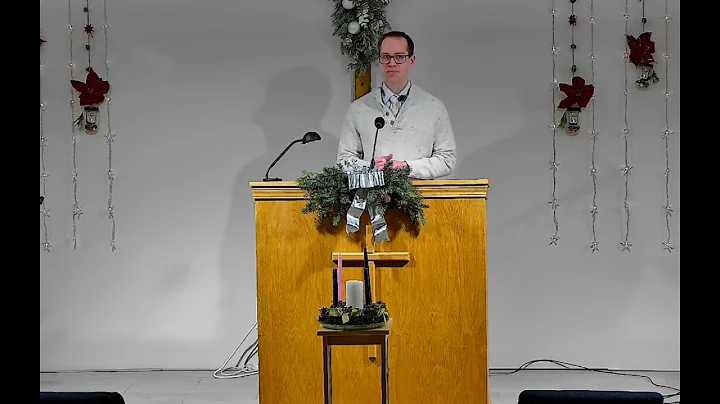 12/21/25:  Love Comes from God (1 John 4:7-11) - Pastor Nathan Willems