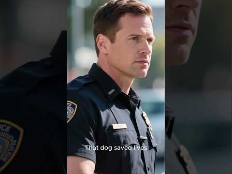 راكب دراجة نارية يركل كلب فتاة صغيرة على سبيل المزاح ثم يكتشف أنه كلب شرطة مدرب قصة العدالة