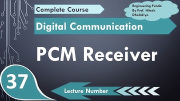 PCM Receiver (Basics, Block Diagram, Working, Waveforms & Importance) Explained