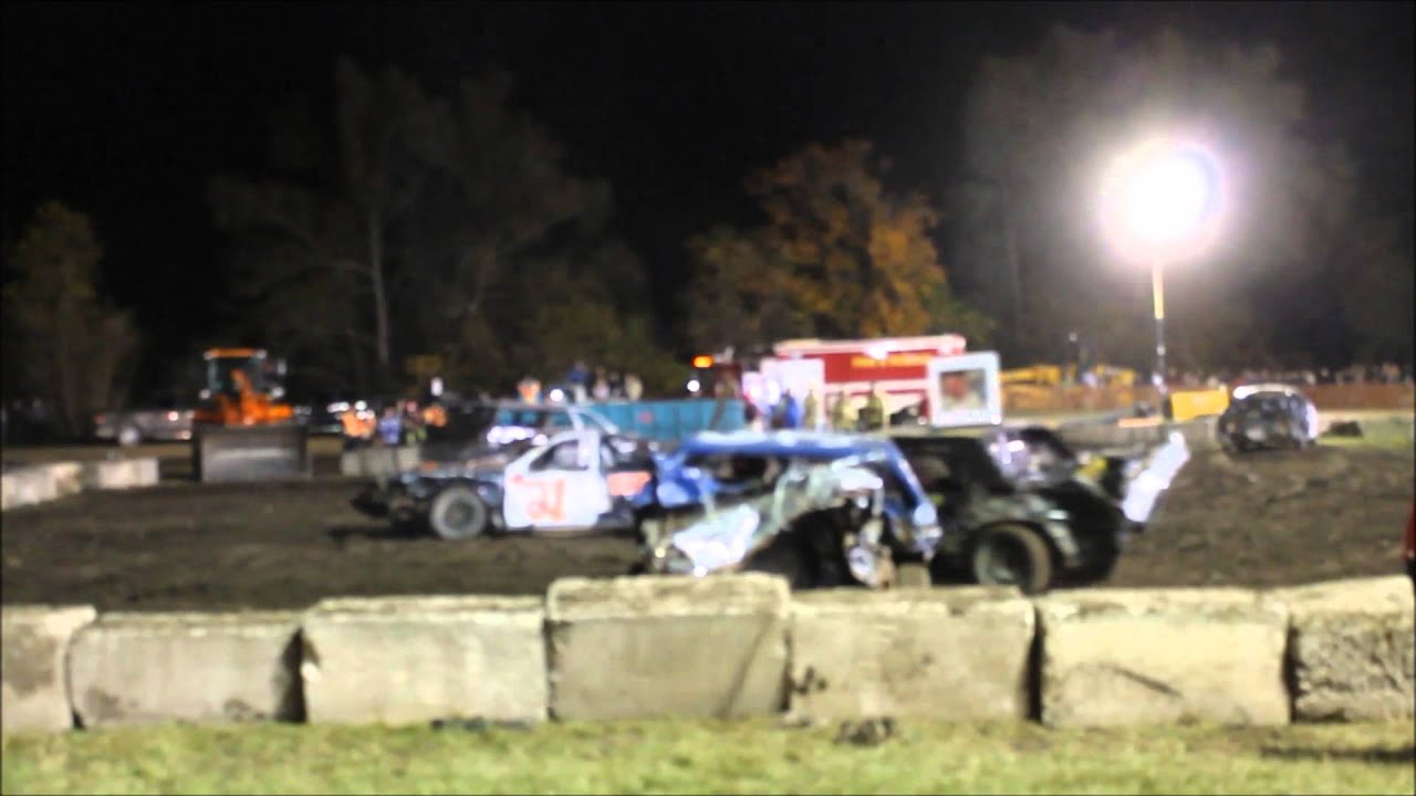 demolition derby 2015 ERIN DEMOLITION DERBY FULLSIZE HEAT 2