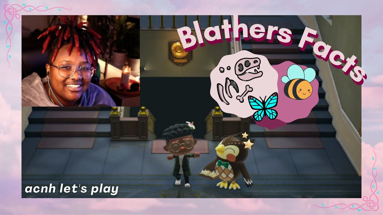 ASMR Animal Crossing: Blathers Facts: Fossils and Insects (soft-spoken ...