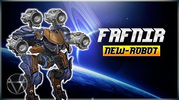 NEW ROBOT FAFNIR GAMEPLAY//WAR ROBOTS TEST SERVER//LOL//AWESOME//😜