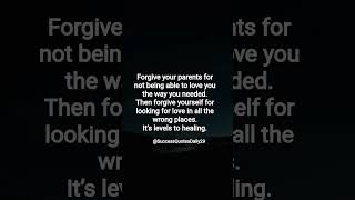 Forgive And Heal Deep Life Quote