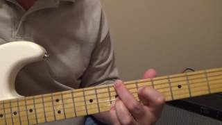G Major 7 Alternate Position Chord Progression Part 4 Jazz Guitar Rhythm 5