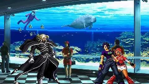 KOF EX Igniz VS May Lee & Maun in Battle Field