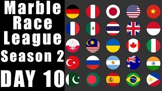 Marble Race League 2019 Season 2 Day 10 in Algodoo / Marble Race King