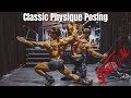 Classic physique posing seminar with danny hester tristyn lee  tyler lee