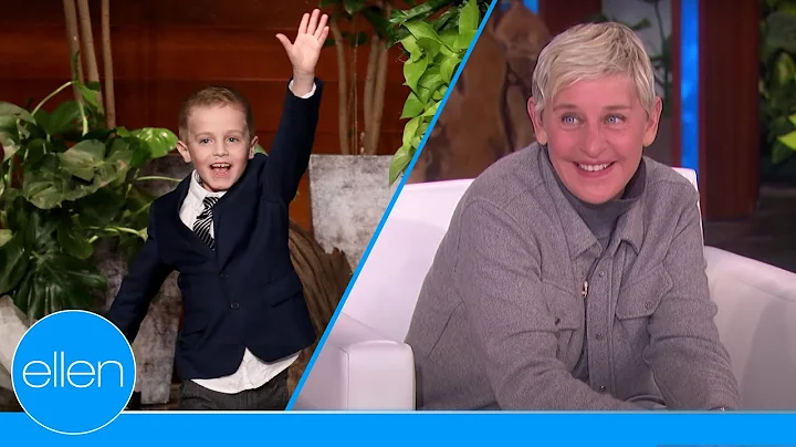 Kid Motivational Speaker 'Coach Cal' Brings Ellen ...