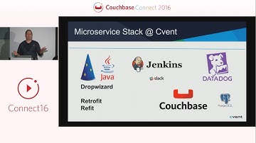 Cvent: Building a microservice deployment pipeline – Couchbase Connect 2016
