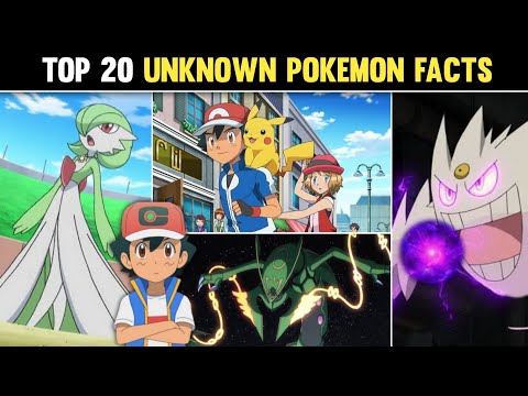 Top 20 Unknown Pokemon Facts|20 Interesting Pokemon Facts|20 Amazing Facts About Pokémon|Hindi|