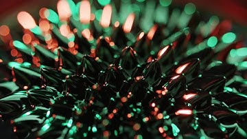 Ferrofluid Liquid Stock Video