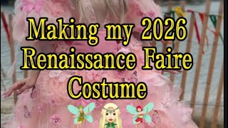 Making my 2026 ren faire costume 🧚🏻‍♀️🦋