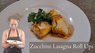 THE BEST ZUCCHINI LASAGNA ROLLS| EASY ZUCCHINI LASAGNA RECIPE| ZUCCHINI ROLLATINI