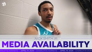 Hornets vs Cavaliers: Nick Smith Jr. Postgame Media Availability | 4/14/2024