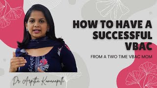 How to have a successful VBAC | Dr. Arpitha Komanapalli