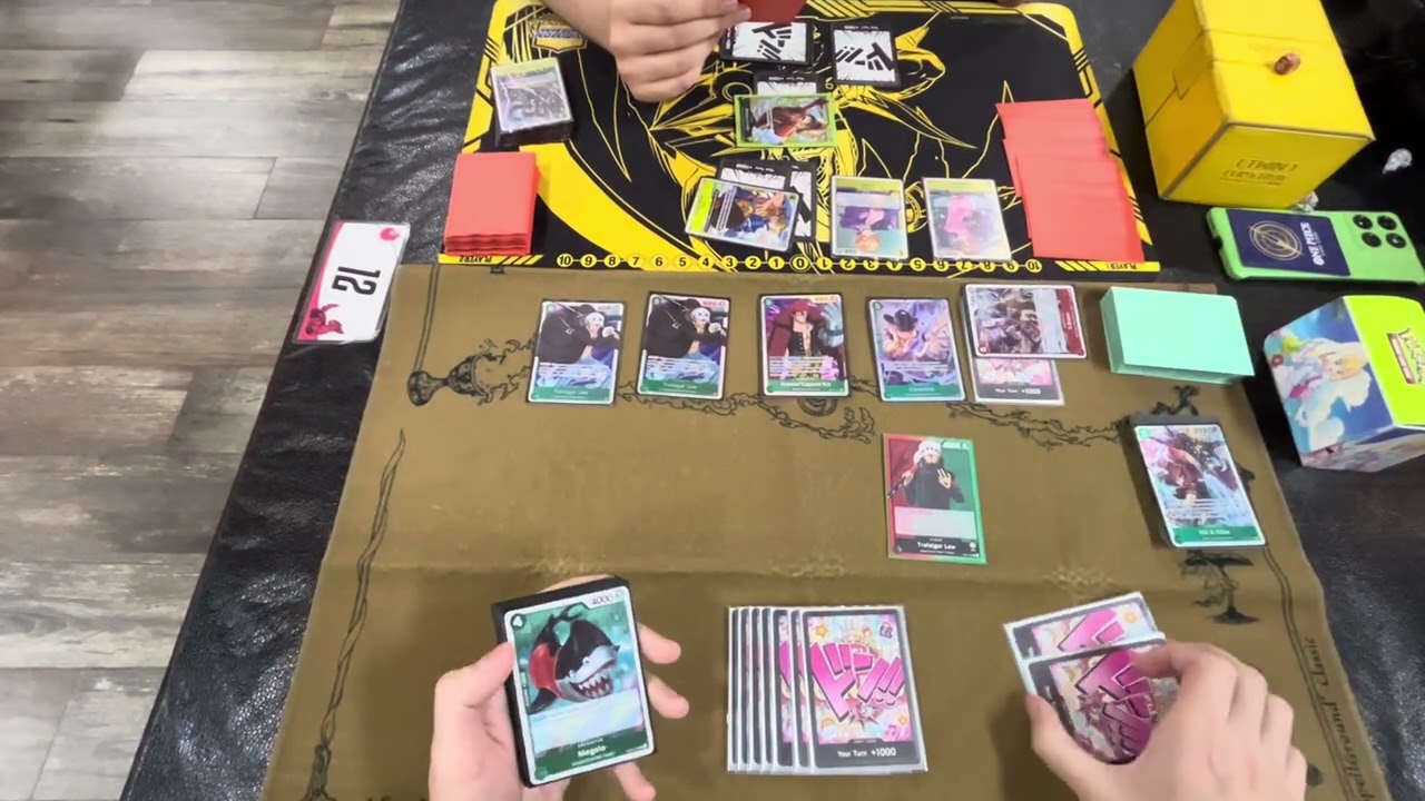 [OP-14] POV One Piece TCG: Law R/G (OP01) vs Luffy ST29 ¡Ronda 3!