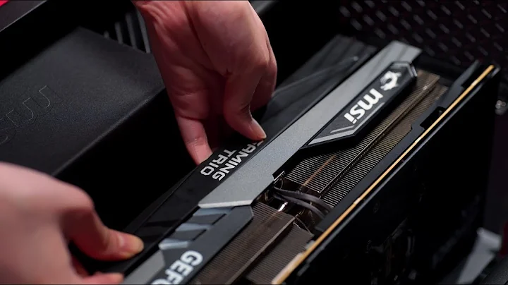 GeForce RTX™ 40 GAMING X TRIO Series Graphics Card Support Bracket Installation | MSI - 天天要闻